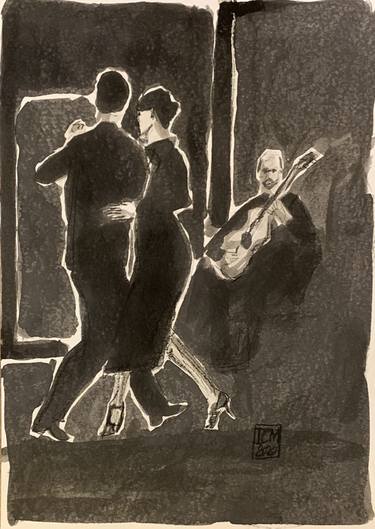 Original Performing Arts Drawings by Ian Males