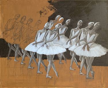 Original Figurative Performing Arts Paintings by Ian Males