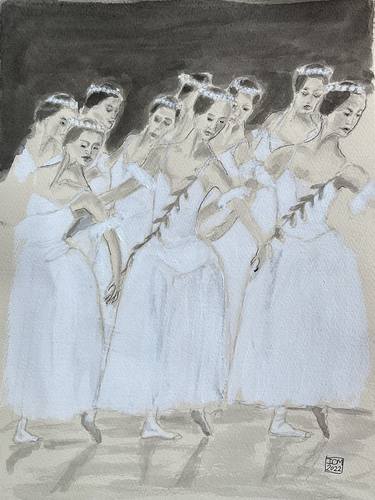 Original Performing Arts Drawings by Ian Males