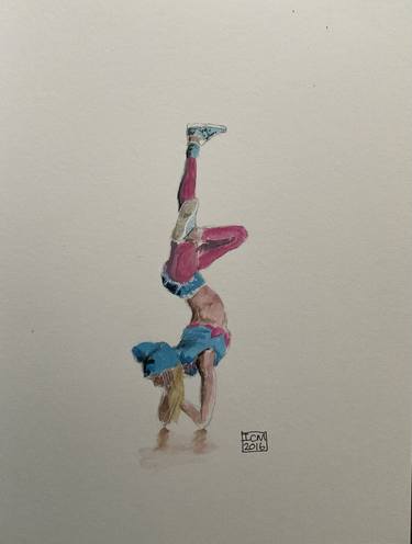 Original Figurative Performing Arts Drawings by Ian Males