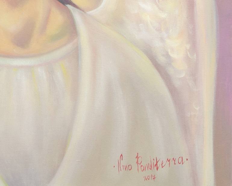 Original Fine Art Portrait Painting by Nino Ponditerra