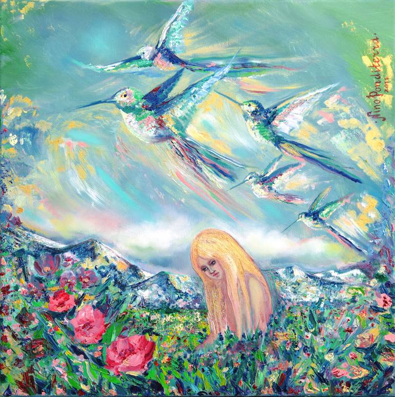 Print of Figurative Fantasy Paintings by Nino Ponditerra