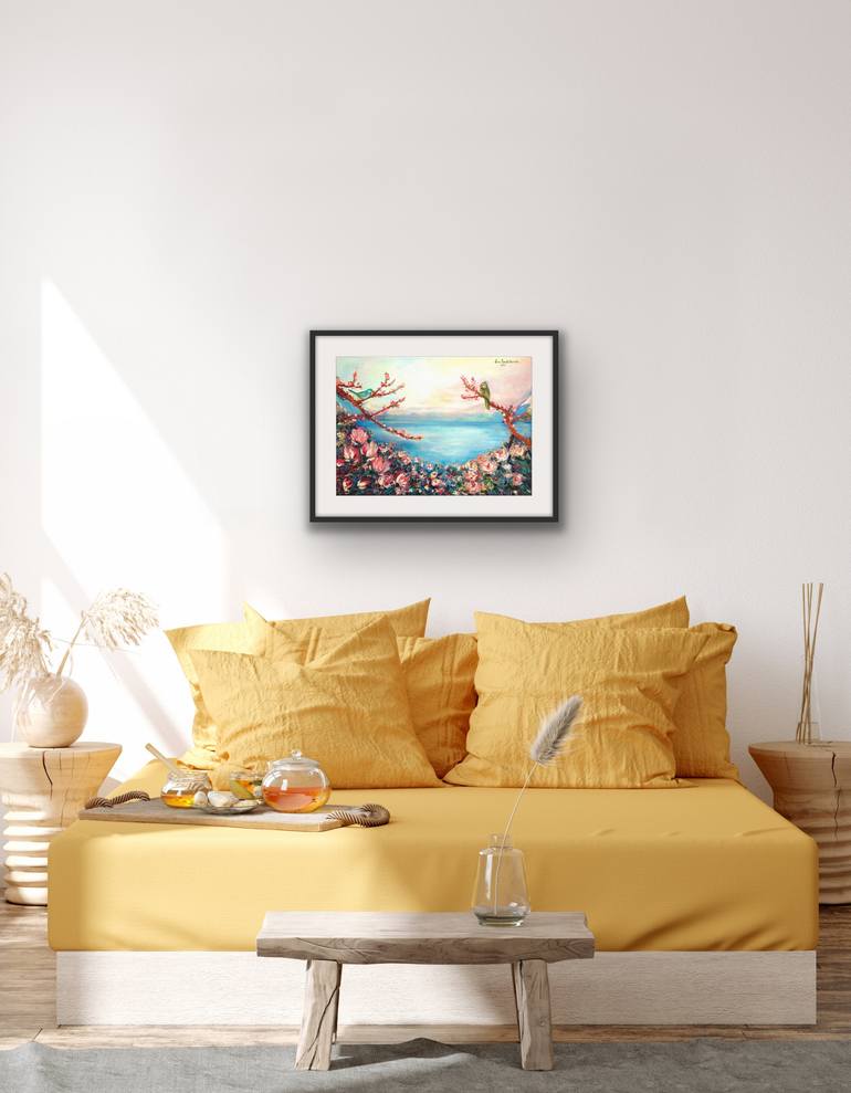Original Figurative Landscape Painting by Nino Ponditerra