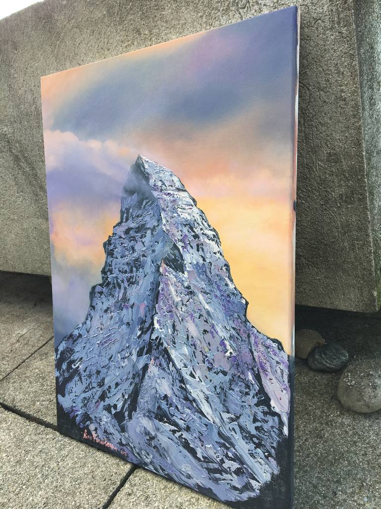 Original Figurative Landscape Painting by Nino Ponditerra