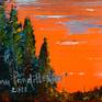 Title: "Mountains landscape at sunset" 
Size: 40x30 cm (15.7''x11.8'')
Medium: Oil on stretched canvas (gallery wrapped), ready to hang 
Year: 2018

This is a ONE-OF-A-KIND 100% hand painted art.
Each of my paintings is unique and reflects inner fillings and intuitive sensations particular for the moment of time when the painting was created. 

Thanks for visiting my Store!
To view more my unique artworks please visit: 
https://www.saatchiart.com/ninoponditerra

I use brushes, palette knife and my fingers to create the artworks. Painting with fingers is a meditative process of transmitting special creative energies and messages in the painting. 

I work with premium oil paints, lasting and vibrant colors on Italian 100% linen canvases of high quality. 

The paintings are signed in front and backside and acompanied with a Certificate of Authenticity 
+ bonus postcards from the artist with signature.  
If you wish, I can put the name of the owner (person who purchased or to whom the painting is meant to) in the Certificate/ postcard 

If you have any questions don't hesitate to contact me.

With gratitude,
Nino Ponditerra