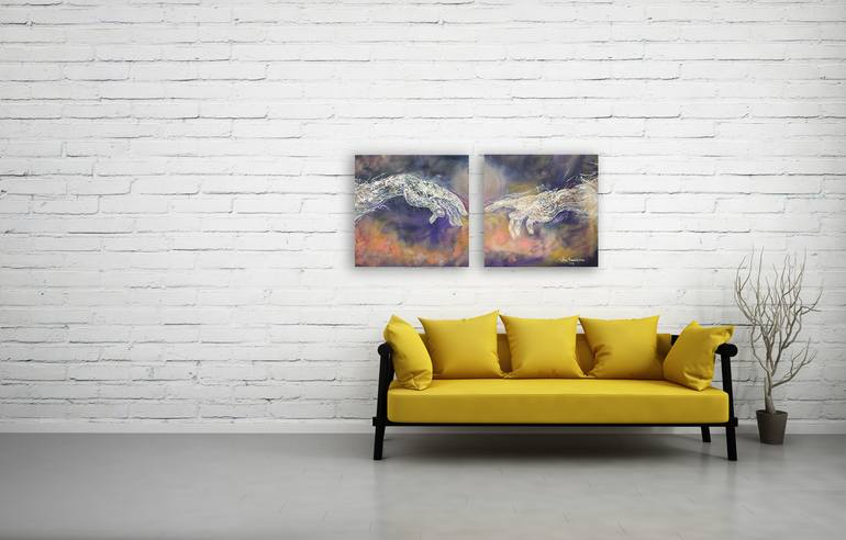 Original Fine Art Interiors Painting by Nino Ponditerra