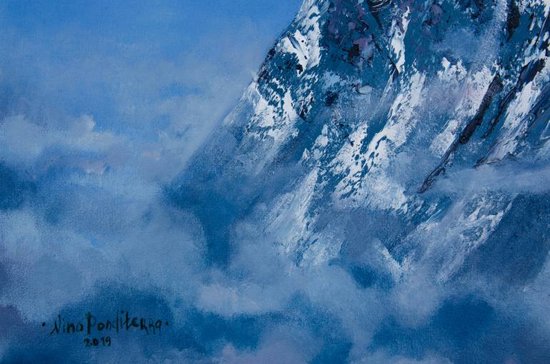 Original Figurative Landscape Painting by Nino Ponditerra