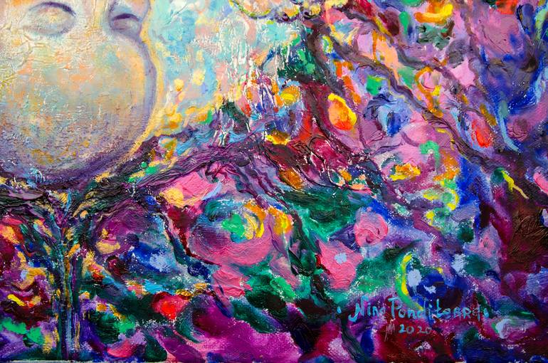Original Figurative Children Painting by Nino Ponditerra
