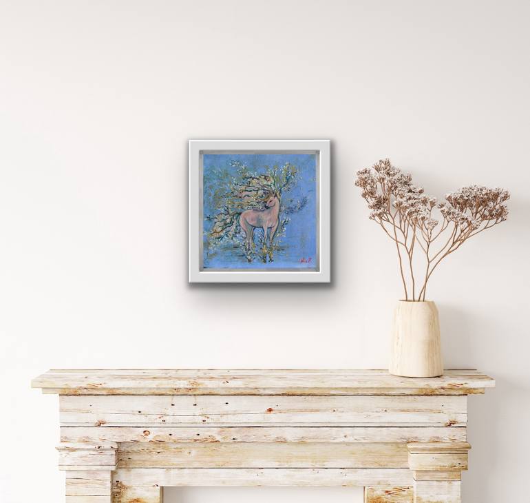 Original Folk Animal Painting by Nino Ponditerra