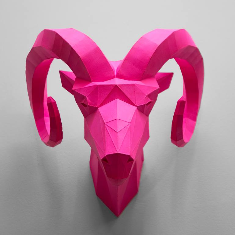 Original Minimalism Animal Sculpture by Cummings Twins