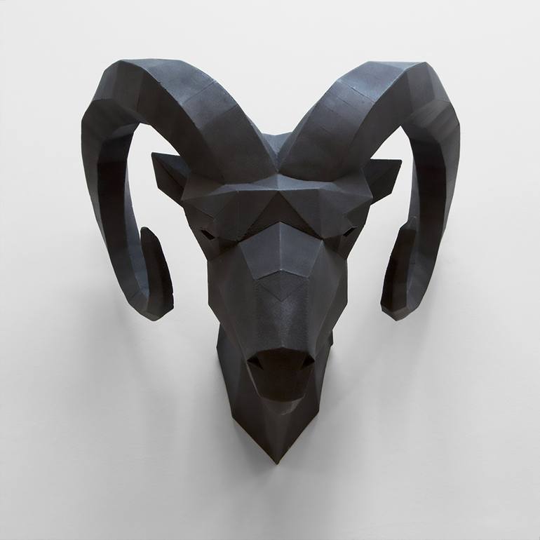 Original Abstract Animal Sculpture by Cummings Twins