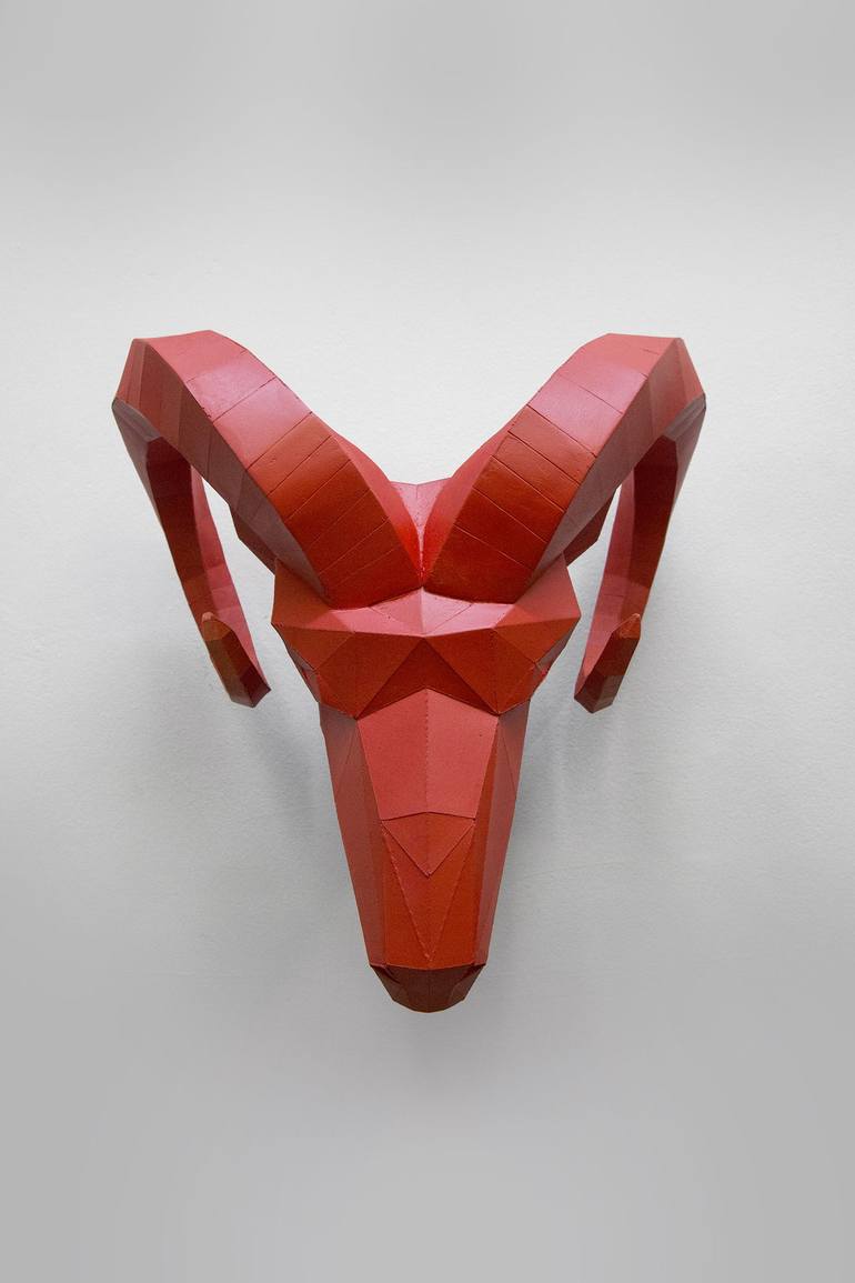 Original Minimalism Animal Sculpture by Cummings Twins