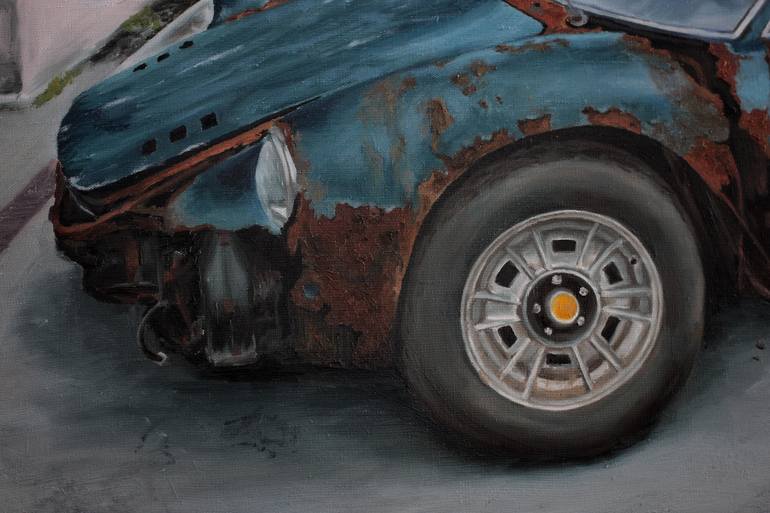 Original Realism Automobile Painting by Alexey Malenko