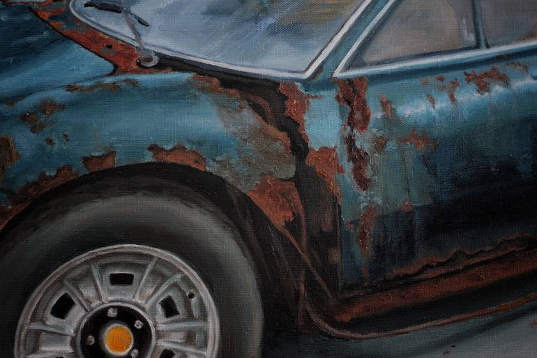 Original Realism Automobile Painting by Alexey Malenko