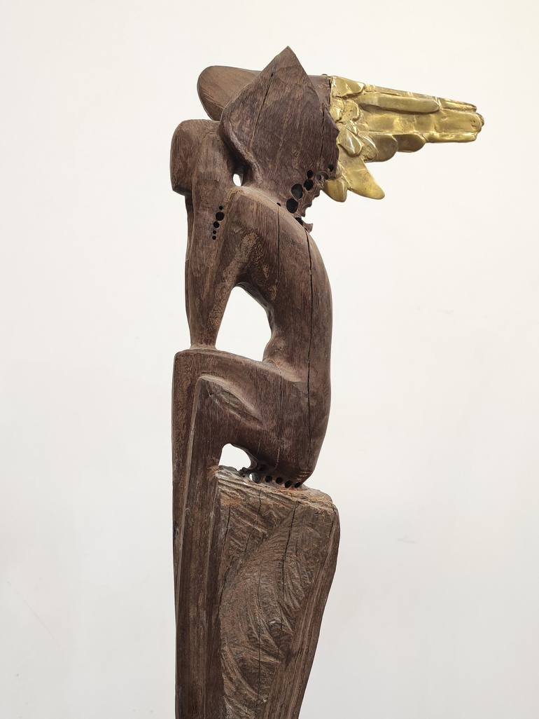 Original Figurative Religious Sculpture by Kirill Grekov