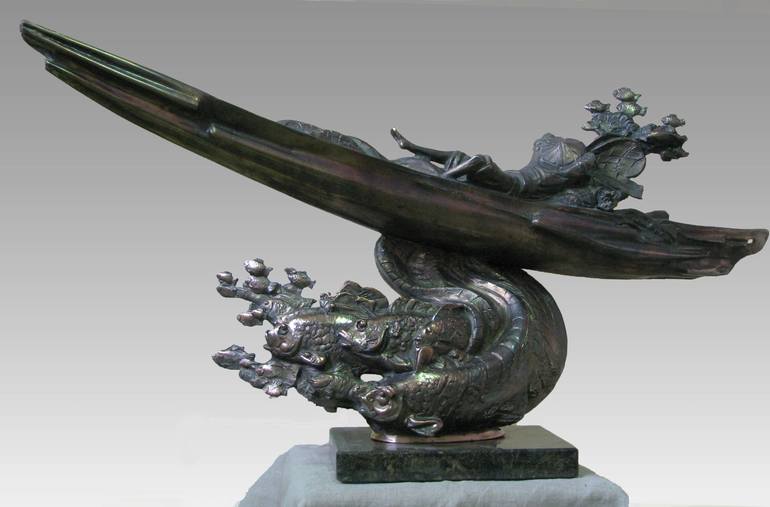 Original Fish Sculpture by Kirill Grekov
