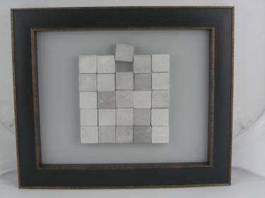 Original Minimalism Geometric Sculpture by Mike Byrne