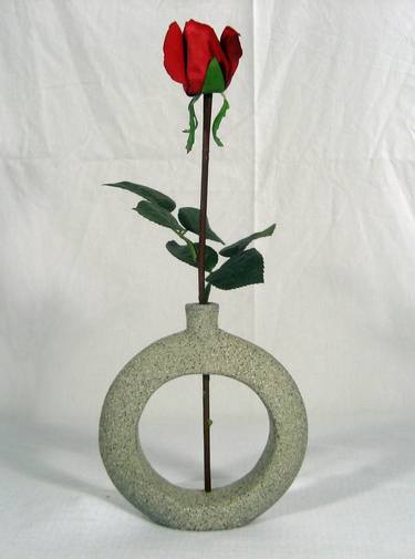 Original Floral Sculpture by Mike Byrne