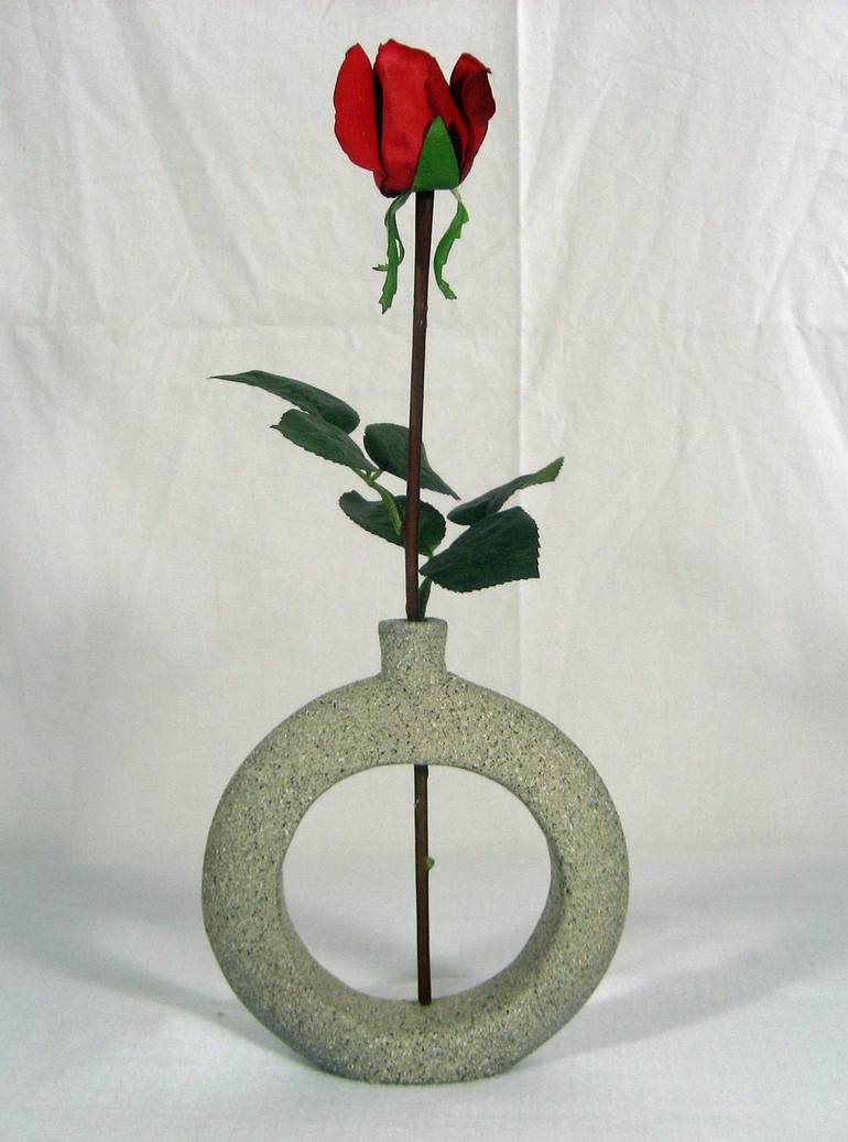 Original Floral Sculpture by Mike Byrne