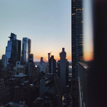 Manhattan New York Sunset thumb