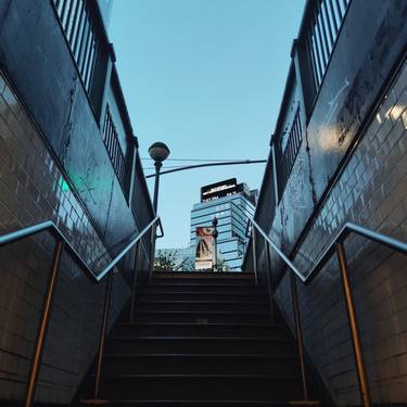 Columbus New York Stairs To Subway thumb
