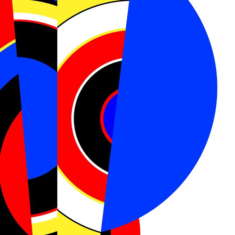Original Conceptual Abstract Printmaking by Bibi Viro