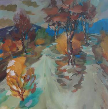 Saatchi Art Artist peter pauko; Paintings, “Winter land 08” #art