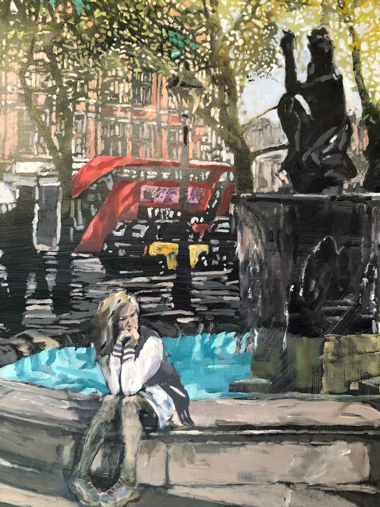 Original Figurative Landscape Painting by Keith Gorny