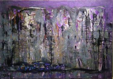 Print of Abstract Expressionism Landscape Paintings by Nguyen Hien