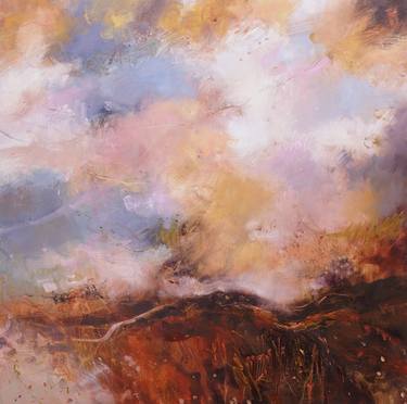 Original Abstract Expressionism Landscape Paintings by Andy Waite