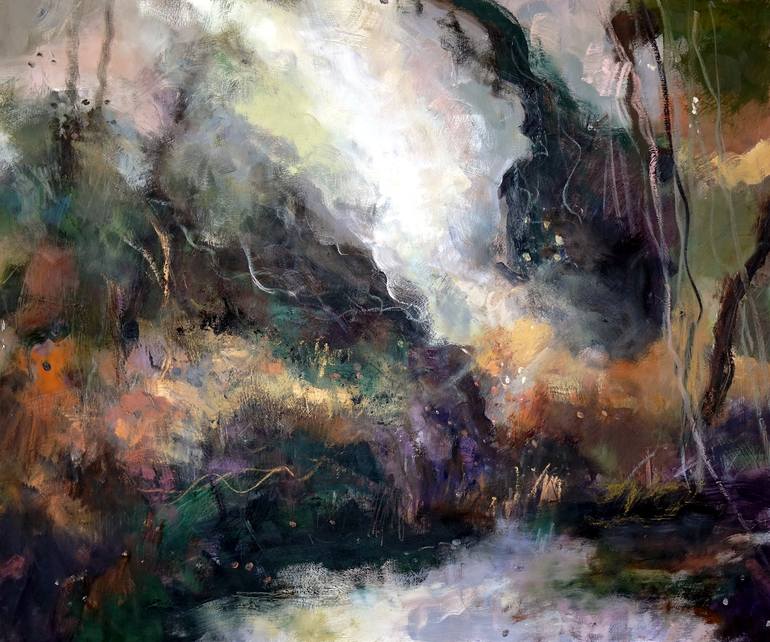 Print of Abstract Landscape Paintings by Andy Waite