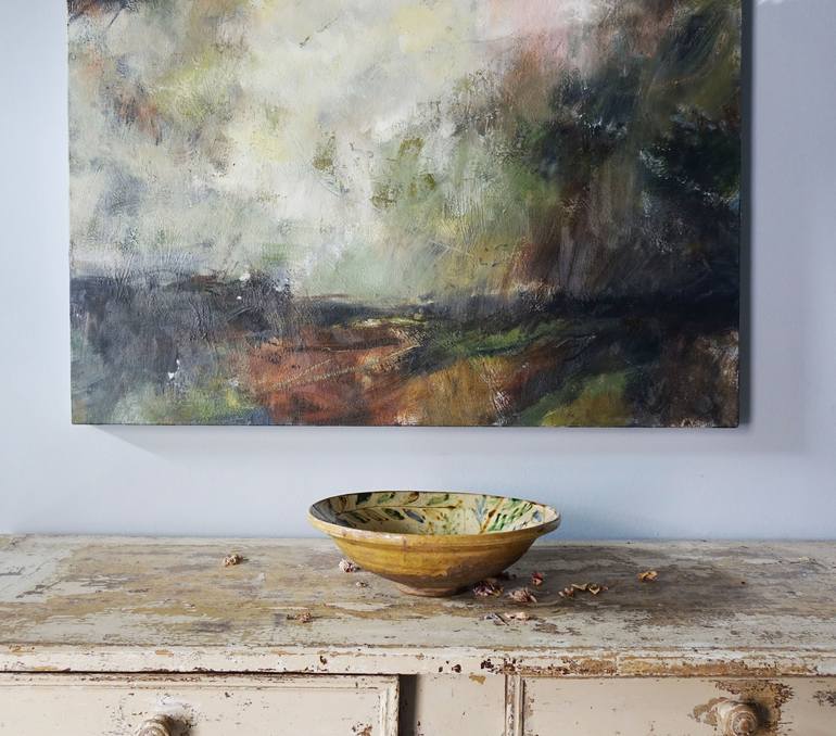 Original Abstract Landscape Painting by Andy Waite