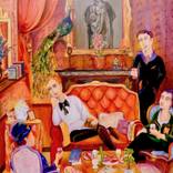 Salon Rouge / Ode to Oscar Wilde by William Z Linmark
