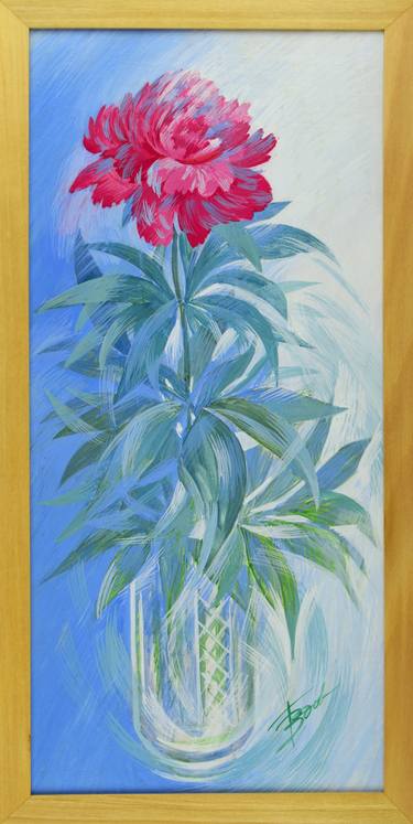 Original Realism Floral Paintings by Tamila Zayferd