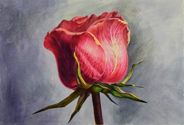 Rose flower thumb