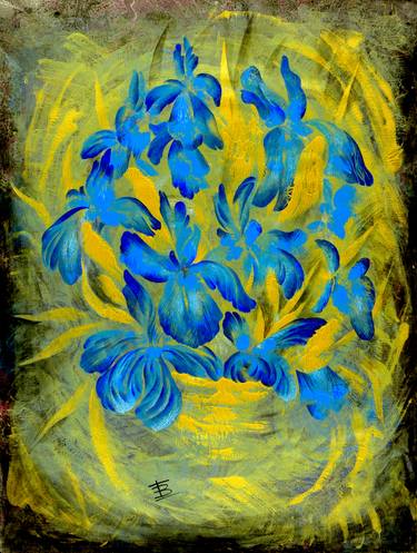 Print of Abstract Floral Paintings by Tamila Zayferd
