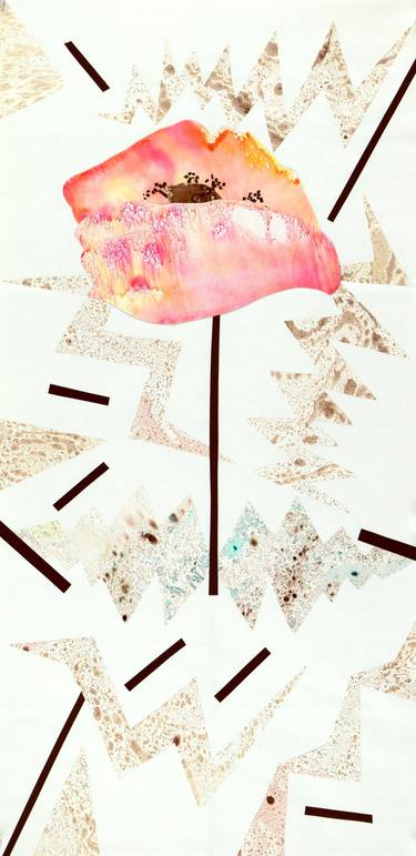 Original Modern Abstract Collage by Tamila Zayferd