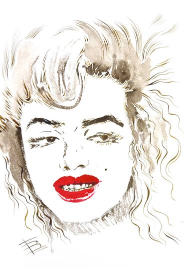Original Pop Art Celebrity Drawings by Tamila Zayferd