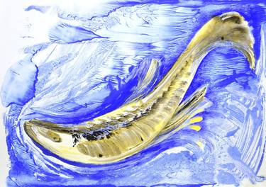 Print of Illustration Fish Paintings by Tamila Zayferd