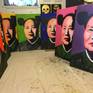 Artwork in studio