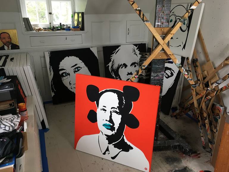 Original Portrait Painting by Antti Eklund