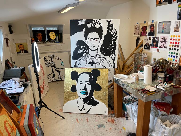 Original Figurative People Painting by Antti Eklund