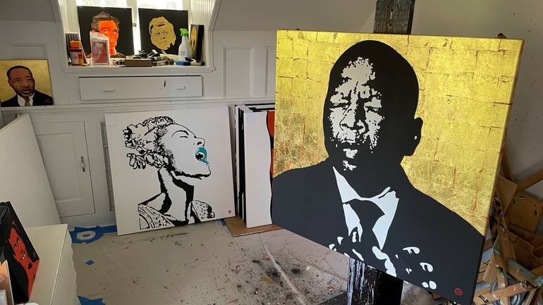 Original Figurative People Painting by Antti Eklund