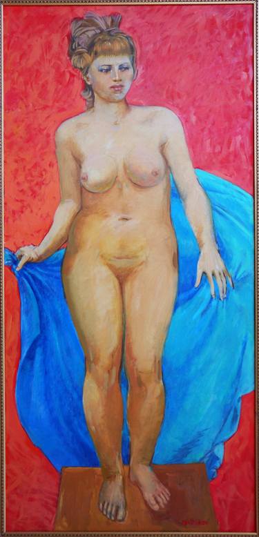 Print of Nude Paintings by Larisa Puchkova