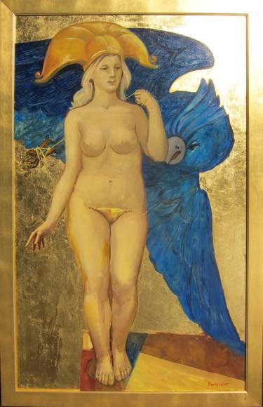Print of Art Deco Erotic Paintings by Larisa Puchkova