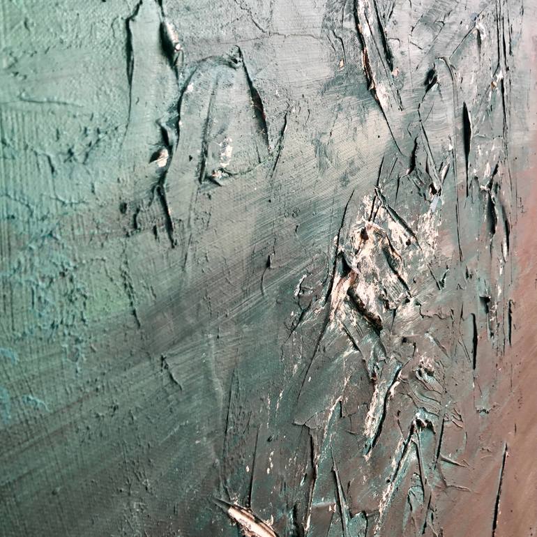 Original Abstract Expressionism Abstract Painting by Marek Zadnancin
