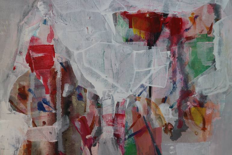 Original Abstract Painting by Florina Breazu