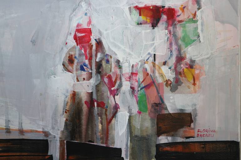 Original Abstract Painting by Florina Breazu