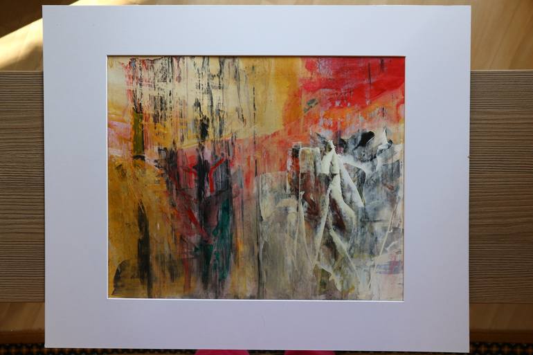 Original Abstract Painting by Florina Breazu