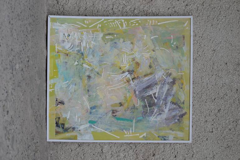 Original Abstract Painting by Florina Breazu